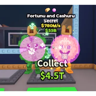 Fortunu and Cashuru (780M/s) 