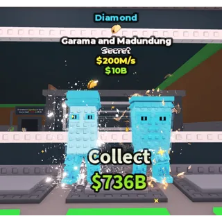Diamond Garama and Madundung (200M/s