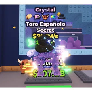 Crystal Toro Españolo (74.2M/s)