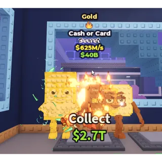 Gold Cash or Card (625M/s) 