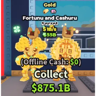 Gold Fortunu and Cashuru (1B/s) 