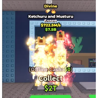 Divine Ketchuru and Musturu 722.5M/s