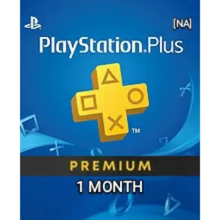 PLAYSTATION PLUS PREMIUM 1 MONTH [NA] Stocable