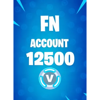 FN 12500 Vbucks GLOBAL V-BUCKS