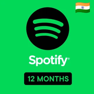 12 Month - Spotify Premium individual plan