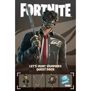 Fortnite - Let's Hunt Vampires Quest Pack All Platforms