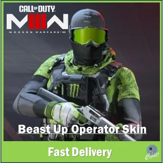 The Beast Up Operator Skin - Call of Duty MW III 3