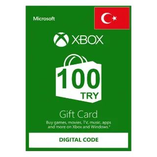 ₺100.00 TRY Xbox 