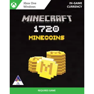 Minecraft 1720 Minecoins Global