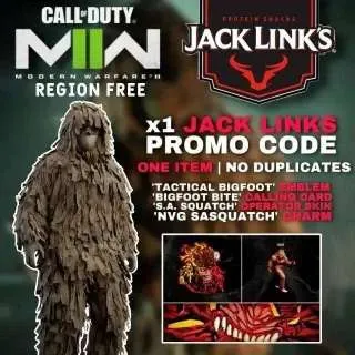 GHILLIE SKIN ⭐JACK LINKS⭐ CoD MW2