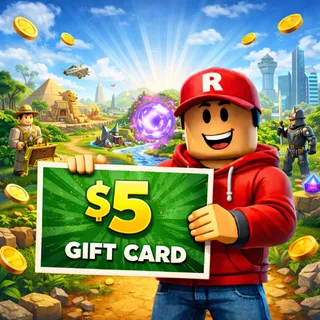 $5.00 Gift Card RBL (Stockable)