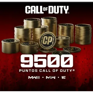 9500 COD: Warzone Points