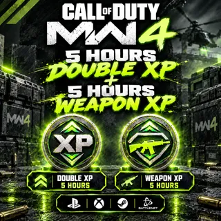 Call of Duty Modern Warfare 4 - 5 Hours Double XP + 5 Hours Double WXP