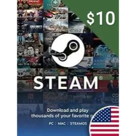 $10.00 STEAM GIFT CARD