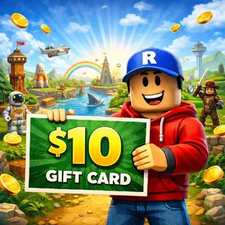 $10.00 Gift Card RBL (Stockable)