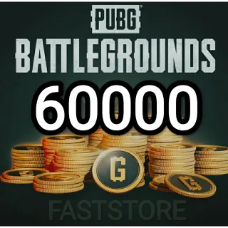 PUBG 60000 G-COIN