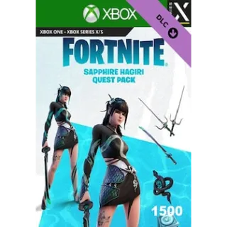 Fortnite Sapphire Hagiri Quest Pack