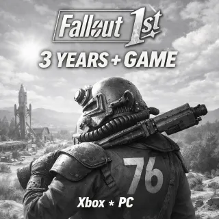 FALLOUT 1ST 3 YEARS