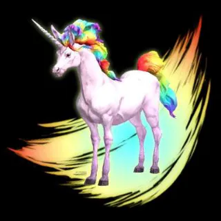 FINAL FANTASY XIV Alsvid the Unicorn Mount