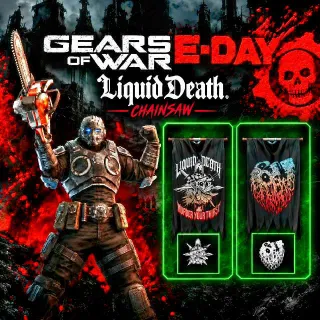 Gears of WAR E-Day Liquid DEATH Chainsaw