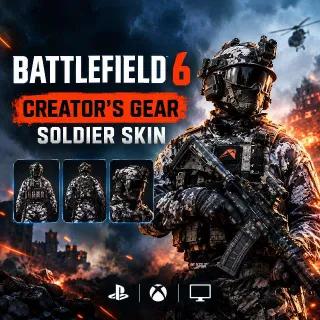 Battlefield 6 CREATOR'S GEAR Soldier Skin