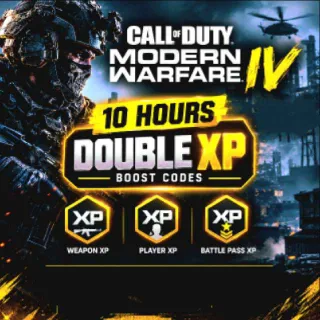 Double XP Boost - 10 Hours MW4