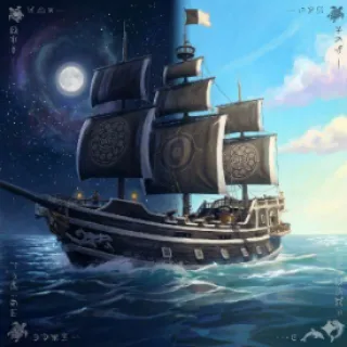 Sea of Thieves - Valiant Corsair Oreo Ship Set