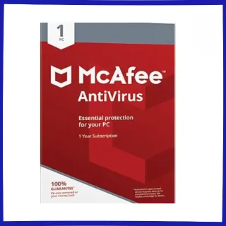 McAfee AntiVirus 1 Year Key Global For 1 PC