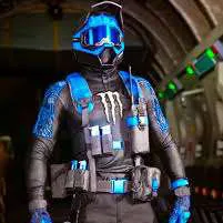 Blue Lo Profile Operator Skin Monster Energy