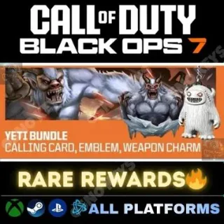 Call Of Duty Black Ops 7 - Yeti Rewards