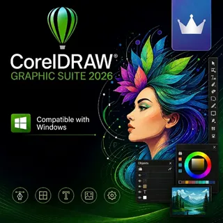 CorelDRAW Graphics Suite 2026 – Lifetime Key (Windows)