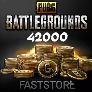 PUBG 42000 G-COINS