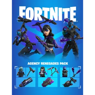 Fortnite Agency Renegades Pack All Platform