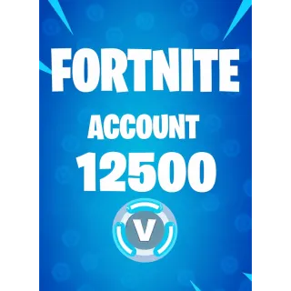 Fortnite 12500 V-BUCKS