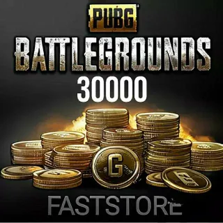 PUBG 30000 G-COINS