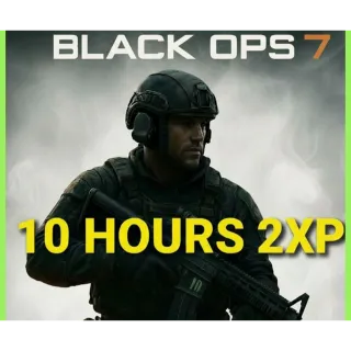 Call of Duty Black Ops 7 - 10 Hours Double XP (2XP)