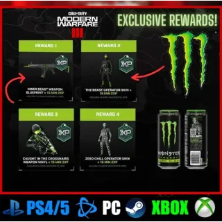 CoD MWIII - Monster Energy Set Bundle KEY [GLOBAL]