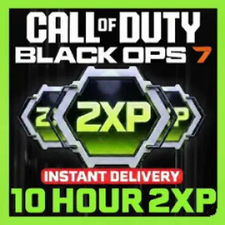COD BLACK OPS 7 - 10 HOURS DOUBLE XP (2XP)
