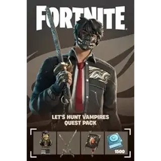Fortnite - Let's Hunt Vampires Quest Pack All Platforms