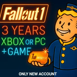 FALLOUT 1ST 3 YEARS