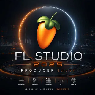 FL STUDIO 2025 PRODUCER EDITION Lifetime