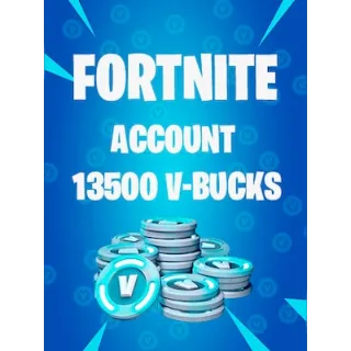 Fortnite 13500 V-BUCKS 