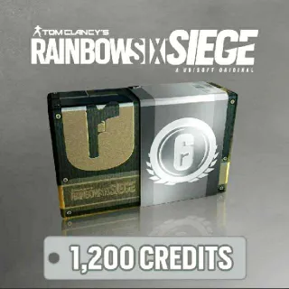 TOM CLANCY'S RAINBOW SIX SIEGE: 1200 R6 CREDITS