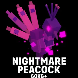 2X HUGE NIGHTMARE PEACOCK 60KG+