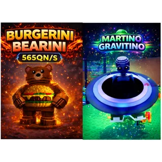 HACKER BURGERINI 565QN/S AND HACKER MARTINO GRAVITINO 726QN/S BUNDLE 