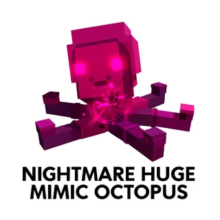2x HUGE NIGHTMARE MIMIC OCTOPUS 60KG+