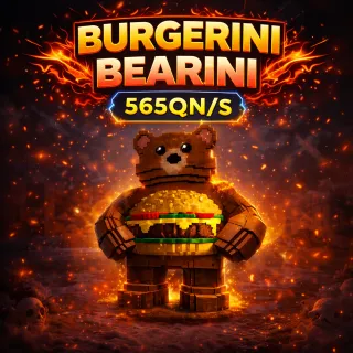 5X BURGERINI BEARINI 565QN/S - ESCAPE TSUNAMI FOR BRAINROT
