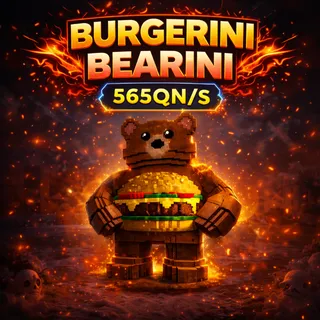 HACKER BURGERINI BEARINI 565QN/S - ESCAPE TSUNAMI FOR BRAINROT