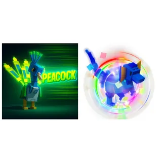 HUGE RBH DILOPHOSAURUS 60KG+ AND TITANIC NIGHTMARE PEACOCK 15S CD NO TOY 