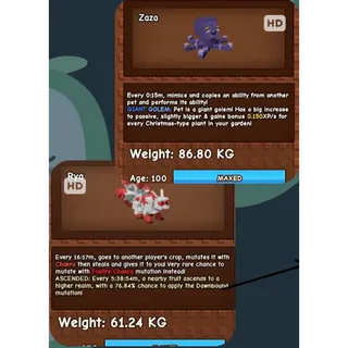 TITANIC MIMIC 80KG+ and HUGE KITSUNE 60KG+ bundle 